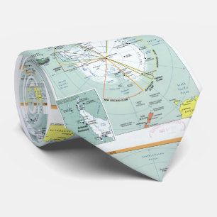 Map of Antarctica (2000) Neck Tie