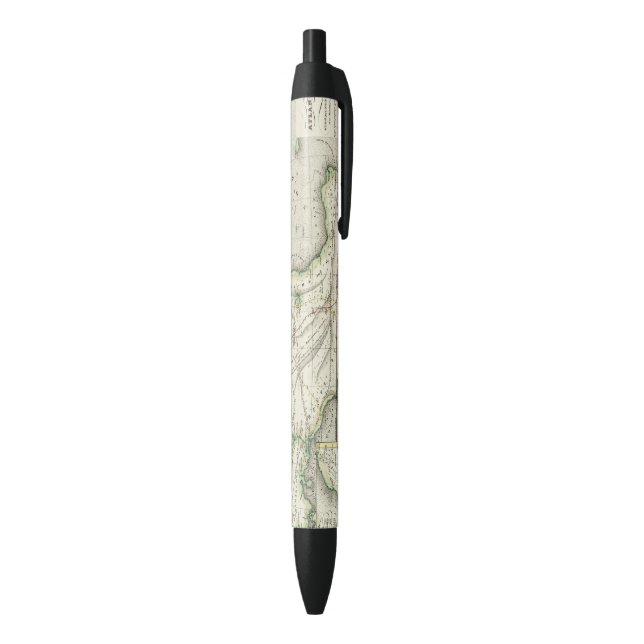 Map of Atlantic Ocean Pen (Bottom (Vertical))