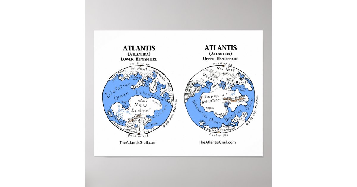 atlantis resort brochure and map