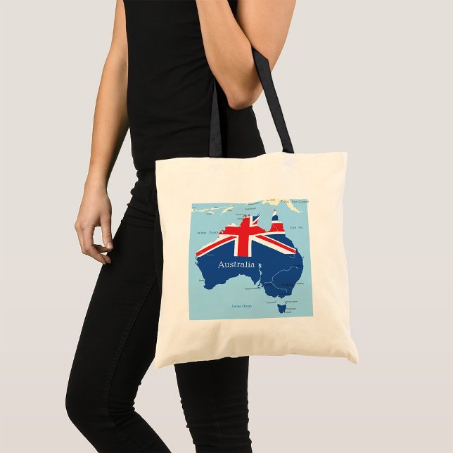 Map Of Australia Tote Bag (Creator Uploaded)