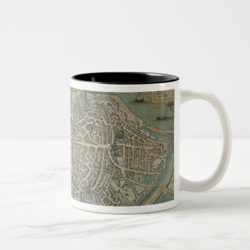Map of Avignon from Civitates Orbis Terrarum by Two_Tone Coffee Mug