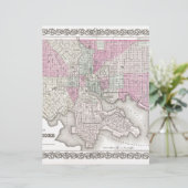 Map of Baltimore Maryland (Standing Front)