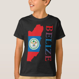 Map Of Belize T-Shirt