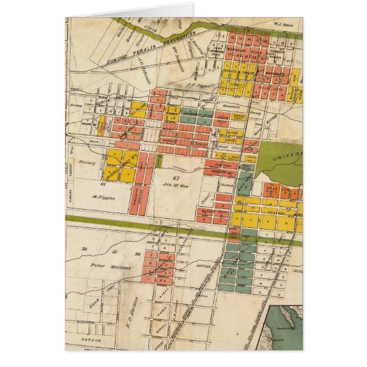 Map of Berkeley Cards (Front)
