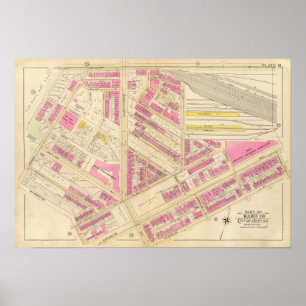Map of Boston 4 Poster