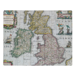 Map of Britain   1631 Jigsaw Puzzle