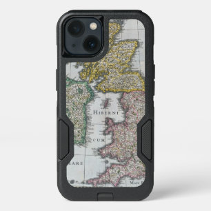 Map of Britain 1631 iPhone 13 Case