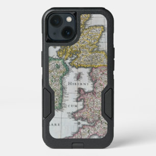 Map of Britain 1631 iPhone 13 Case