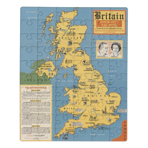Map of Britain Headline_Focus Jigsaw Puzzle