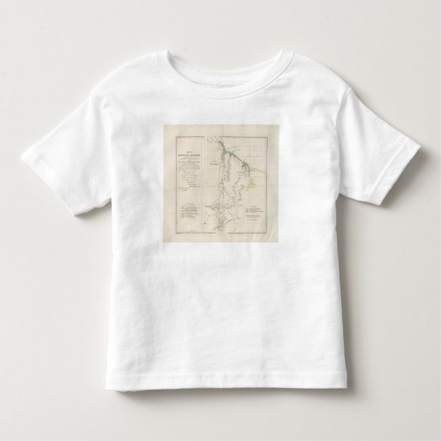 Map of British Guiana Toddler T-shirt (Front)