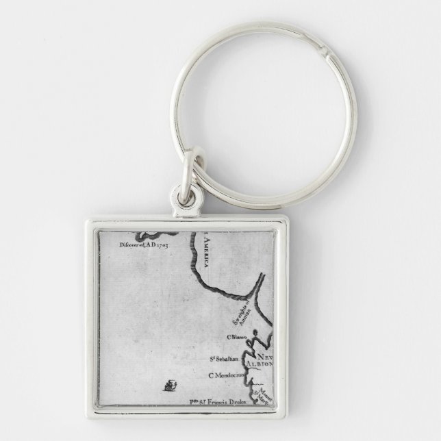 Map of Brobdingnag Keychain (Front)