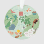 Map of Brooklyn Customizable Two-sided Ornament