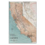 Map of California 2 Tissue Paper