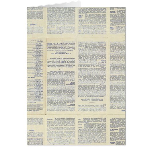 Map of California 3 (Front)