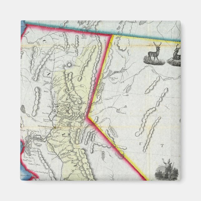 Map of California Magnet (Front)
