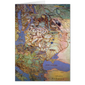 Map of Central Europe (Front)