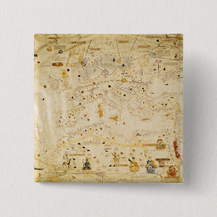 Map of Charles V, Map of Mecia Button