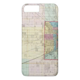 Map of Chicago iPhone 8 Plus/7 Plus Case