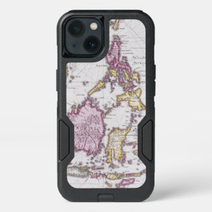 Map of China & Indonesia 1710 iPhone 13 Case