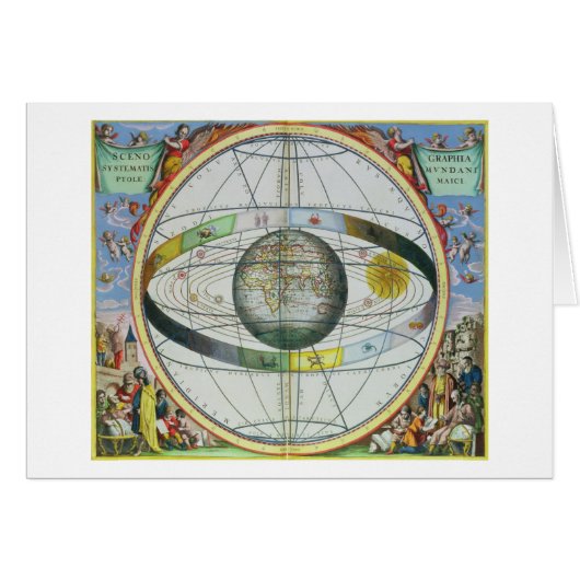 Map of Christian Constellations, from 'The Celesti Cards (Front Horizontal)
