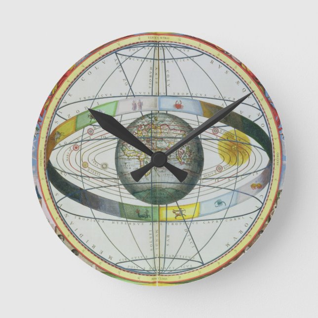 Map of Christian Constellations, from 'The Celesti Round Clock (Front)