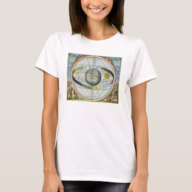Map of Christian Constellations, from 'The Celesti T-Shirt (Front)