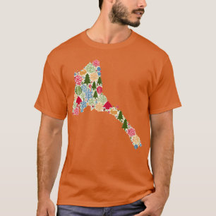 Map of Christmas boy T-Shirt