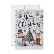 Map of Christmas - Merry Christmas