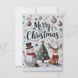 Map of Christmas - Merry Christmas