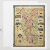 Map of Clermont County Ohio (1857) (Front/Back)