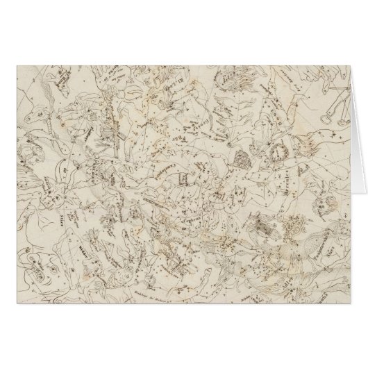 Map of Constellations Cards (Front Horizontal)
