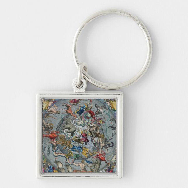 Map of Constellations of the Northern Keychain (Front)