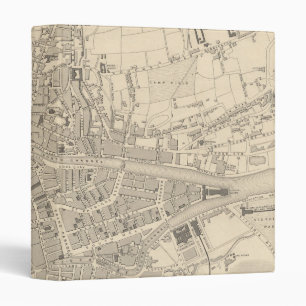 Map of Cork, Ireland 3 Ring Binder