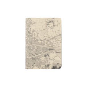 Map of Cork, Ireland Passport Holder