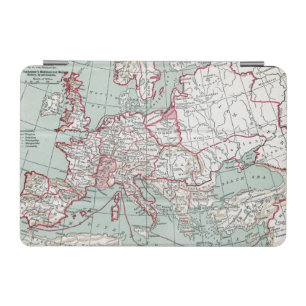 MAP OF EUROPE, 12th CENTURY iPad Mini Cover
