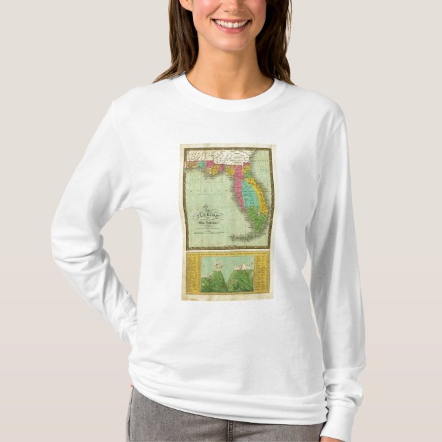 Map of Florida T-Shirt (Front)