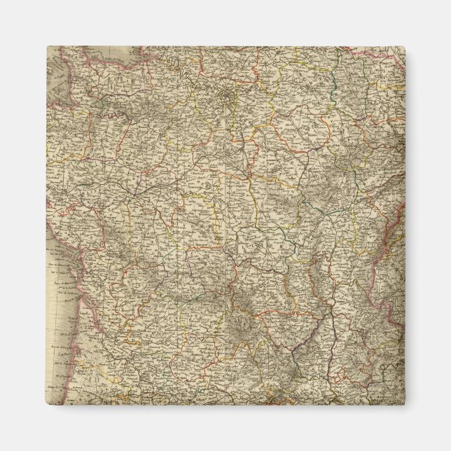 Map of France Magnet (Front)