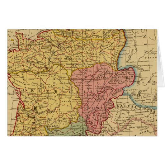 Map of Gaul Cards (Front Horizontal)
