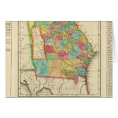 Map Of Georgia (Front Horizontal)