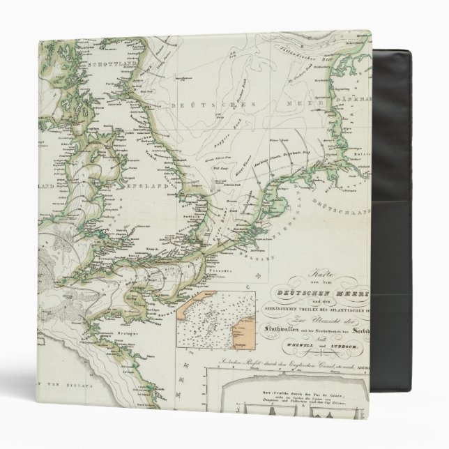 Map of German Seas Binder (Front/Inside)