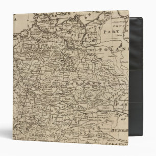 Map of Germany 3 Ring Binder