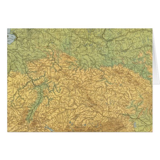 Map of Germany Cards (Front Horizontal)