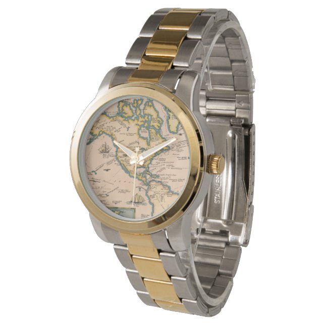 Map of Great Adventures Watch (Angled)