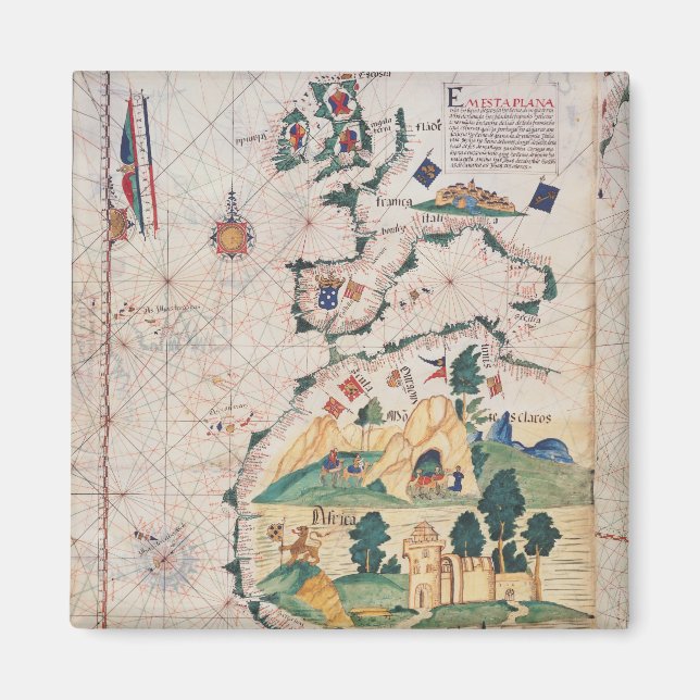 Map of Great Britain Magnet (Front)