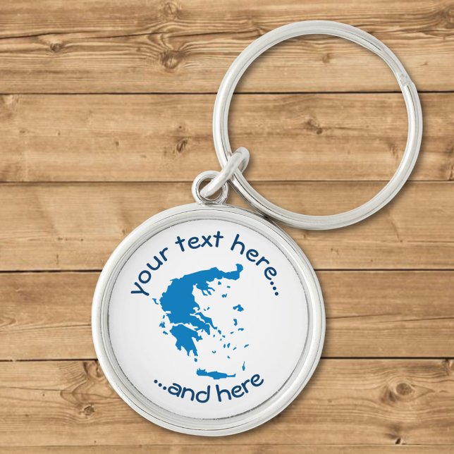 Map of Greece Keychain (Creator Uploaded)