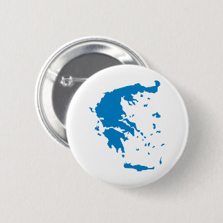 Map of Greece Pinback Button