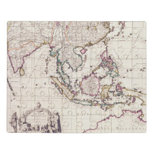 Map of India & the East Indies Jigsaw Puzzle