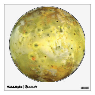 Map of Io Wall Decal