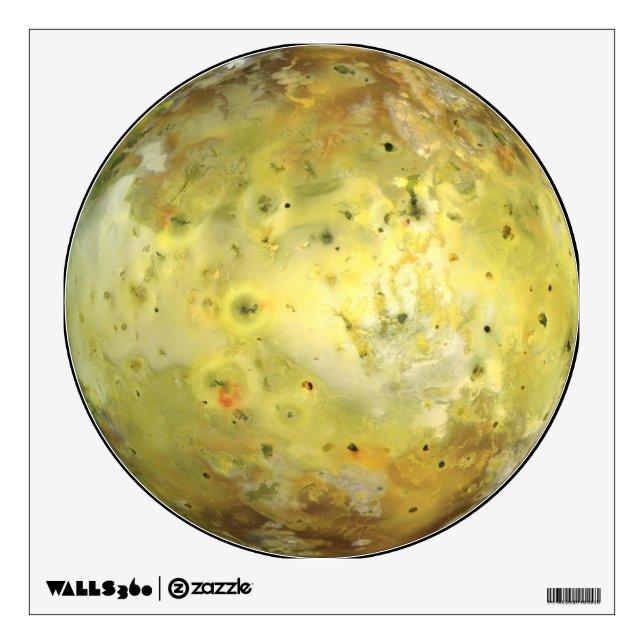 Map of Io Wall Decal (Front)