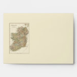 Map Of Ireland 1862 Wedding Stationery Envelope at Zazzle